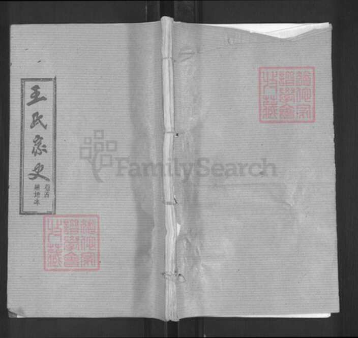 湖北省黄冈市麻城市南湖街道王氏三槐堂族谱-王氏家史.pdf电子版缩略图