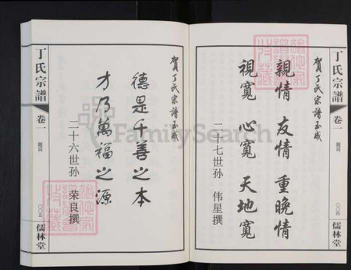 江苏省常州市武进县洛阳镇江苏省常州市武进县丁氏儒林堂族谱-丁氏宗谱.pdf电子版预览图4