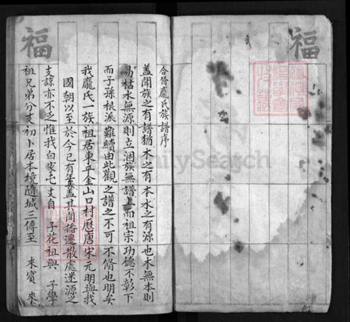 山东省泰安市肥城市山东省泰安市东平县庞氏族谱-庞氏家乘 [4卷].pdf电子版预览图1