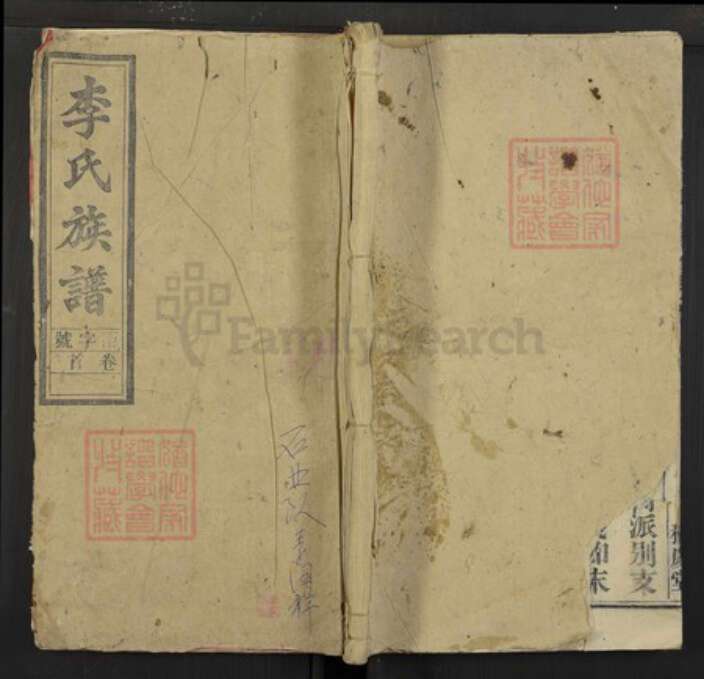 安徽省李氏族谱-李氏族谱.pdf电子版缩略图