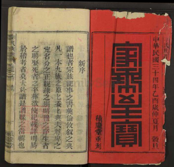 安徽省李氏族谱-李氏族谱.pdf电子版预览图1