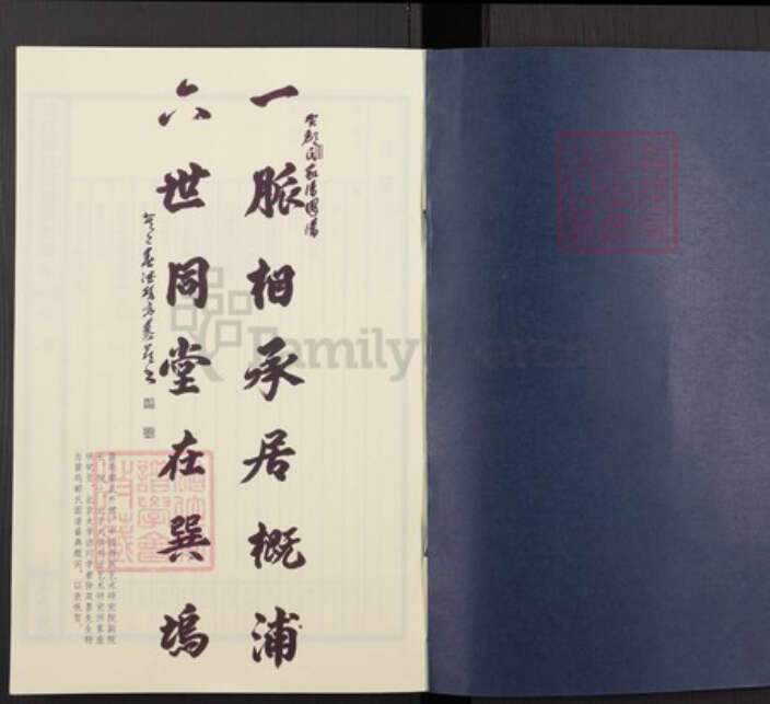 浙江省绍兴诸暨市诸暨郦氏族谱-浣江郦氏宗谱居巽坞.pdf电子版预览图1