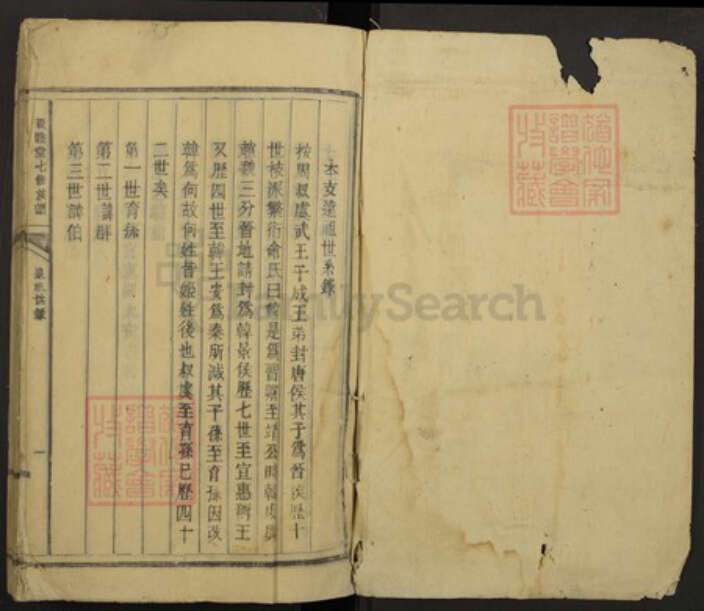 湖南省郴州市何氏族谱-亲睦堂七修族谱.pdf电子版预览图1