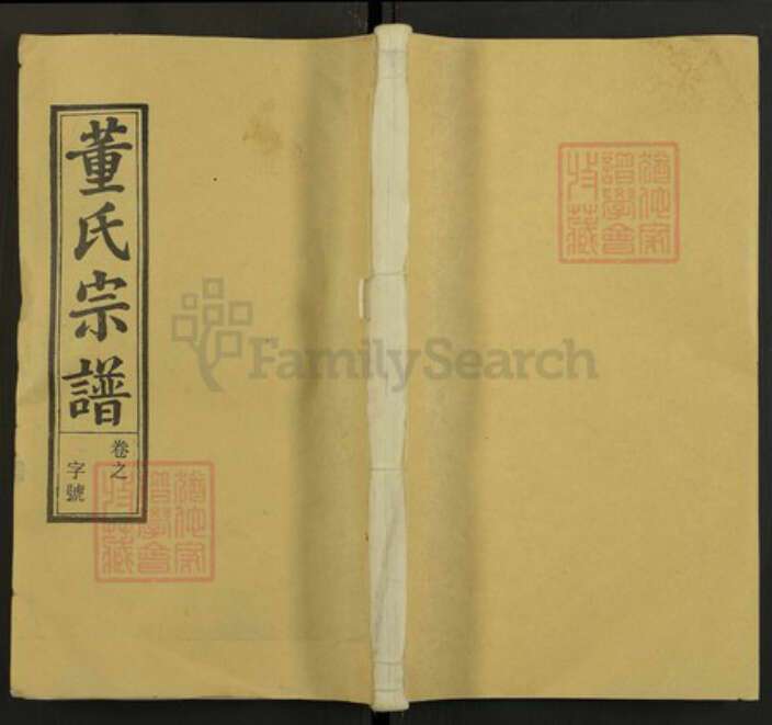 安徽省六安市金寨县董氏族谱-董氏宗谱.pdf电子版缩略图