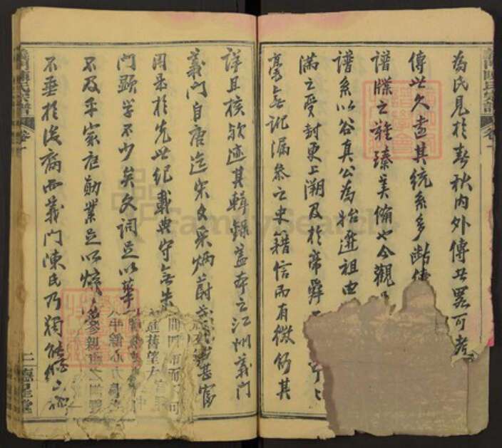 湖北省黄冈市陈氏族谱-义门陈氏宗谱.pdf电子版预览图2