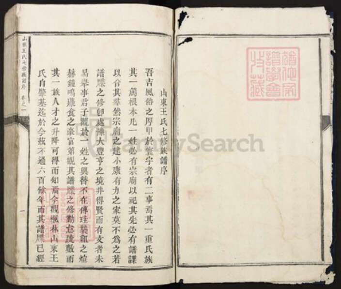 江西省吉安市泰和市沿溪镇王氏光裕堂族谱-山东王氏七修族谱.pdf电子版预览图4