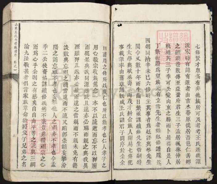 江西省吉安市泰和市沿溪镇王氏光裕堂族谱-山东王氏七修族谱.pdf电子版预览图5