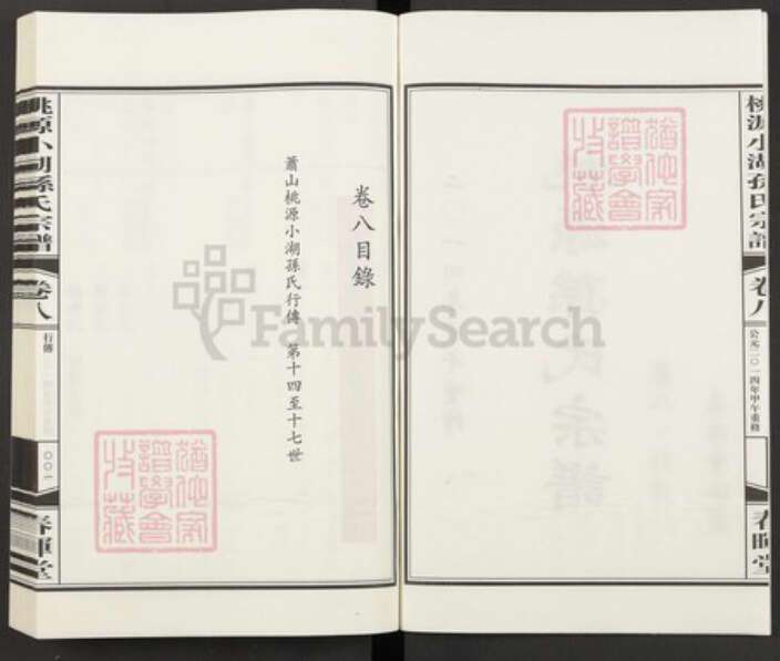 浙江省杭州市萧山区孙氏族谱-桃源小湖孙氏宗谱.pdf电子版预览图2