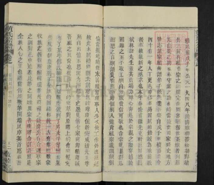 湖北省武汉市新洲区黄氏敦睦堂族谱-黄氏宗谱.pdf电子版预览图3