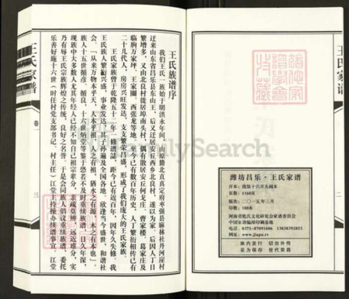 山东省潍坊市昌乐县山东省潍坊市昌乐县红河镇王氏族谱-王氏家谱.pdf电子版预览图2