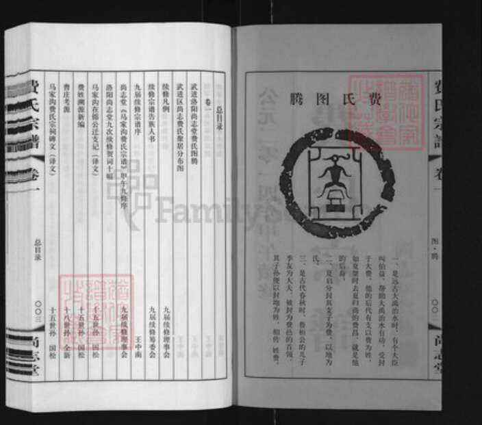 江苏省常州市武进县洛阳镇费氏尚志堂族谱-费氏宗谱.pdf电子版预览图2