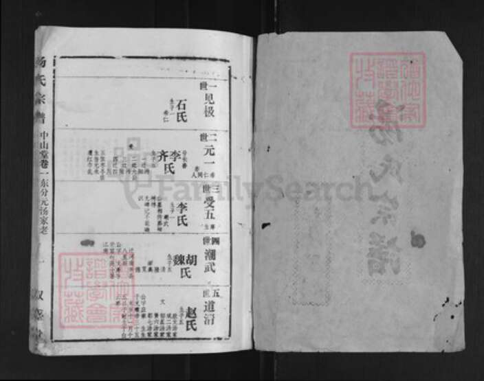 湖北省孝感市汤氏双盛堂族谱-汤氏宗谱.pdf电子版预览图1