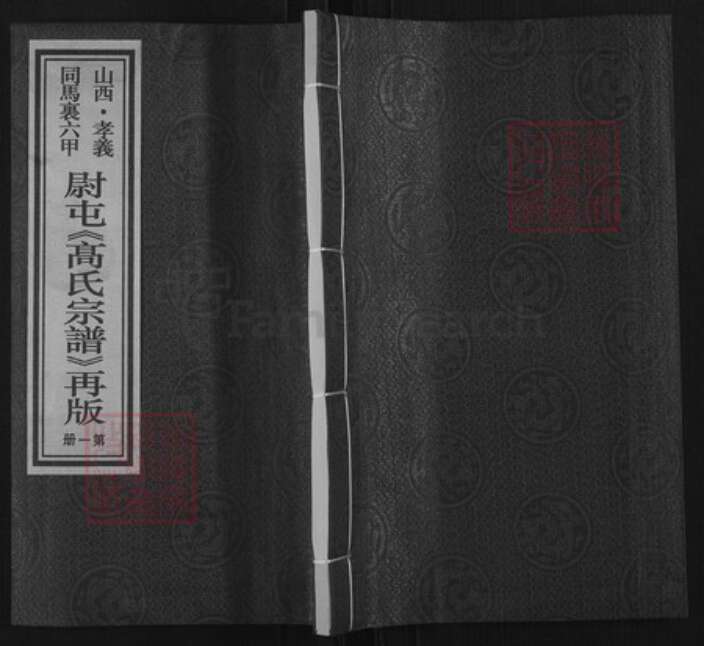 山西省吕梁市孝义市梧桐镇高氏族谱-山西孝义同马里六甲尉屯高氏宗谱.pdf电子版缩略图