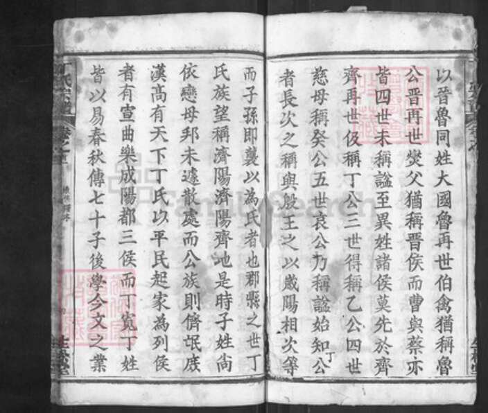湖北省黄冈市红安县杏花乡湖北省黄冈市麻城市南湖街道丁氏生松堂族谱-丁氏宗谱.pdf电子版预览图4