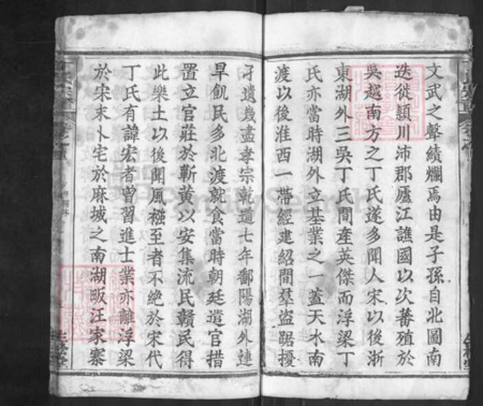 湖北省黄冈市红安县杏花乡湖北省黄冈市麻城市南湖街道丁氏生松堂族谱-丁氏宗谱.pdf电子版预览图5