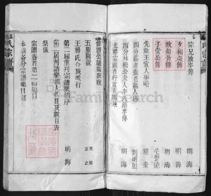 湖北省黄冈市麻城市南湖街道王氏四知堂族谱-王杨氏宗谱.pdf电子版预览图5