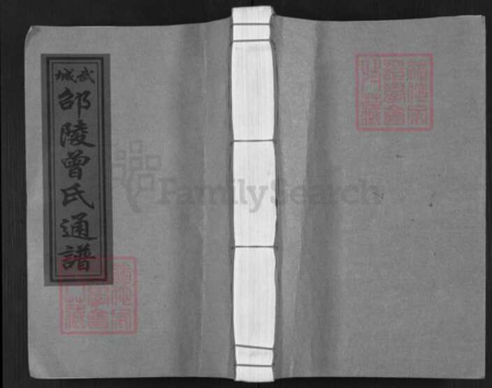 江西省宜春市上高县田心镇曾氏三省堂族谱-武城邵陵曾氏通谱.pdf电子版缩略图