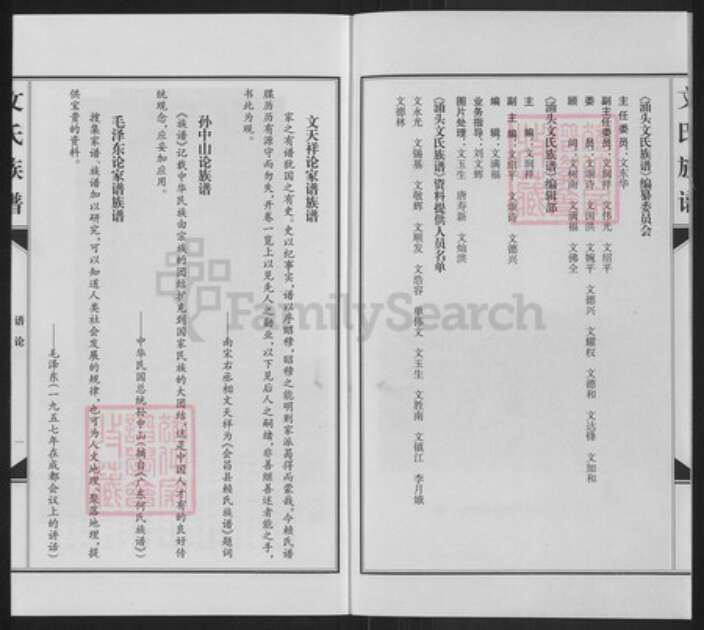 广东省东莞市长安镇文氏信国堂族谱-涌头文氏族谱.pdf电子版预览图2