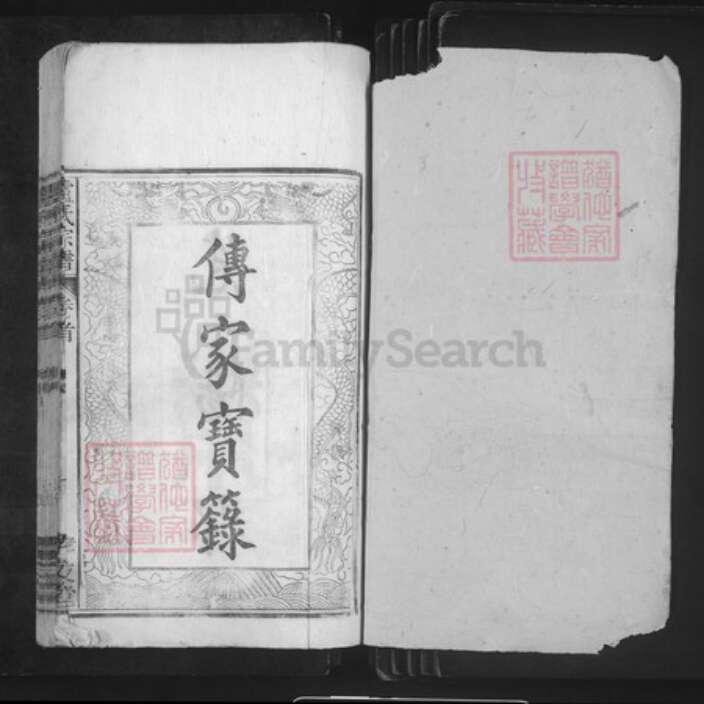 安徽省安庆市太湖县卢氏孝友堂族谱-卢氏宗谱.pdf电子版预览图1