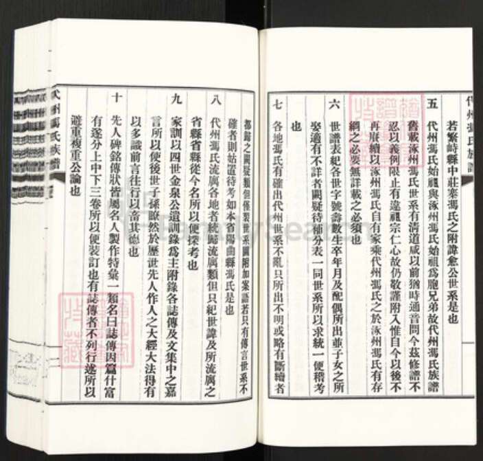 山西省忻州市代县冯氏族谱-代州冯氏族谱.pdf电子版预览图5