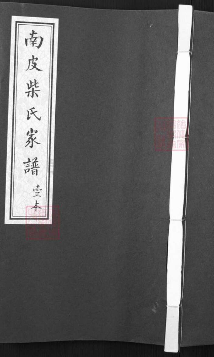 河北省沧州南皮县河北省沧州南皮县柴氏族谱-南皮柴氏家谱.pdf电子版