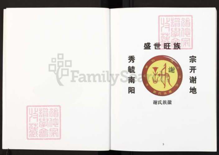 四川省广安市武胜县沿口镇谢氏宝树堂族谱-谢氏族谱.武胜县谢家大沟支谱.pdf电子版预览图2