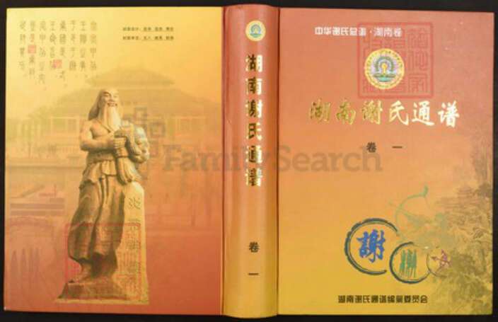湖南省湖南省谢；谢氏族谱-湖南谢氏通谱.pdf电子版缩略图