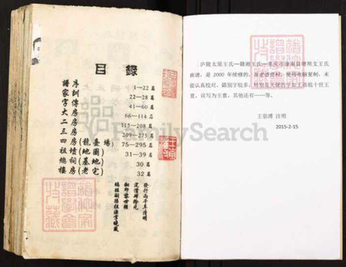 重庆市潼南区塘坝镇王氏族谱-王氏族谱.庐陵赣湘支.pdf电子版预览图2