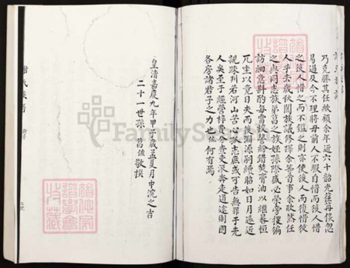 湖南省邵阳市江苏省南京市秦淮区谢氏族谱-谢氏族谱.pdf电子版预览图3