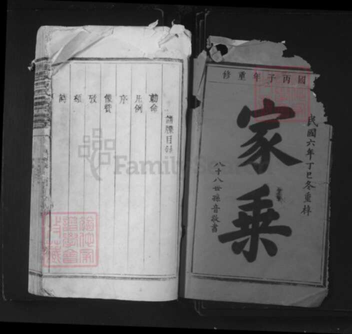 江西省景德镇市乐平市后港镇石氏族谱-武威石氏宗谱.pdf电子版预览图1