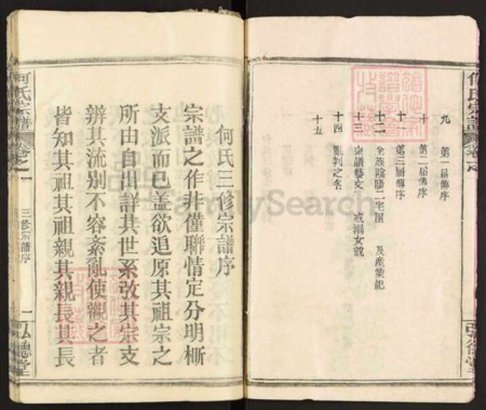 湖北省黄冈市何氏弘德堂族谱-何氏宗谱.pdf电子版预览图2