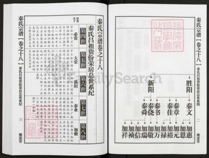 湖北省黄冈市浠水县秦氏继述堂族谱-秦氏宗谱.pdf电子版预览图2