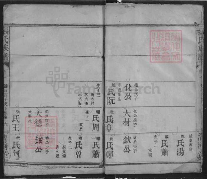湖北省武汉市汉阳区张氏清河堂族谱-张氏族谱.pdf电子版预览图5