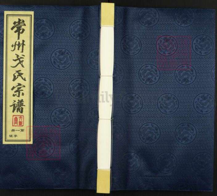 江苏省常州市武进县洛阳镇戈氏文新堂族谱-常州戈氏宗谱.pdf电子版