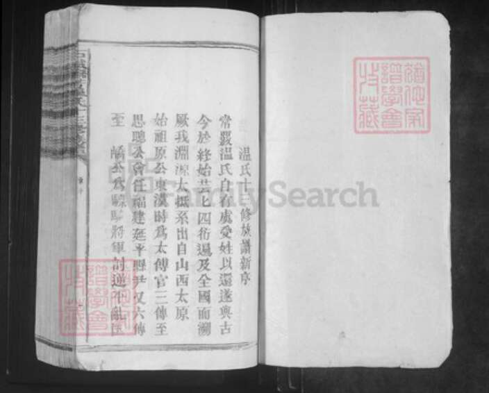 江西省赣州市石城县琴江镇温氏族谱-石城联芳温氏十三修族谱.pdf电子版预览图1