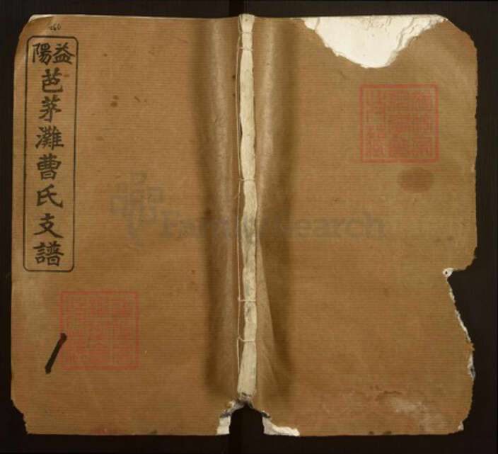 湖南省益阳市赫山曹氏谯国堂族谱-益阳芭茅滩曹氏支谱.pdf电子版缩略图