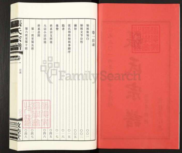 江苏省常州市武进县雪堰镇张氏敦睦堂族谱-张氏宗谱.pdf电子版预览图2