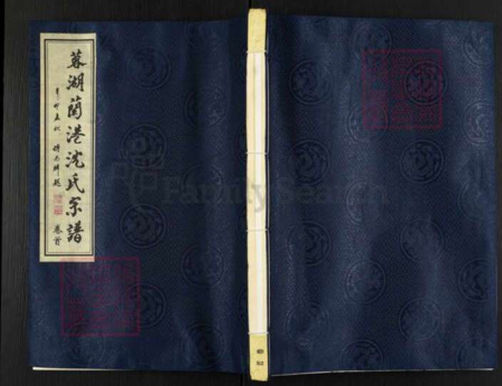 江苏省无锡市惠山区玉祁街道沈氏金鹅堂族谱-荣湖兰港沈氏宗谱.pdf电子版缩略图