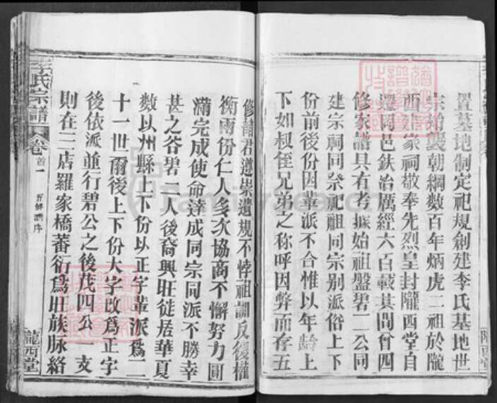 湖北省武汉市新洲区李氏陇西堂族谱-李氏宗谱.pdf电子版预览图3