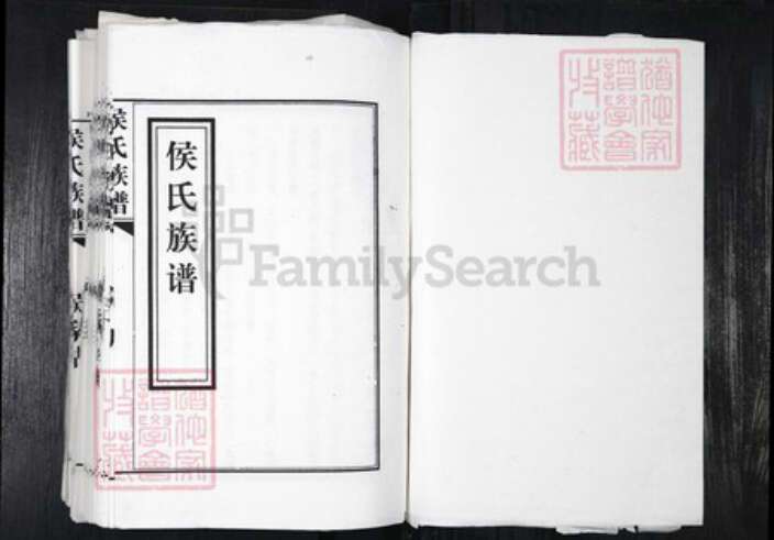 山东省青岛市平度市侯氏族谱-侯氏族谱.pdf电子版预览图1