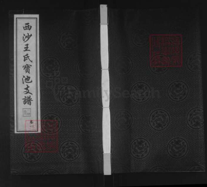 江苏省无锡市江阴市周庄镇王氏三槐堂族谱-西沙王氏宝池支谱.pdf电子版缩略图