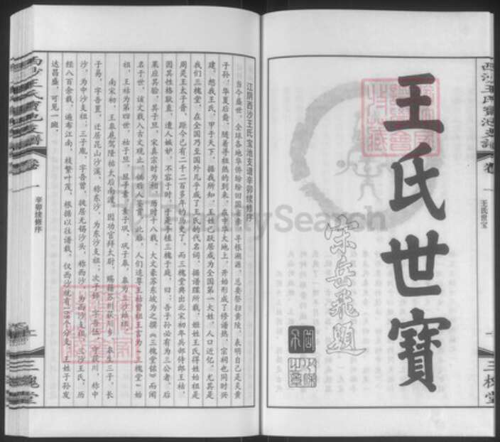 江苏省无锡市江阴市周庄镇王氏三槐堂族谱-西沙王氏宝池支谱.pdf电子版预览图5