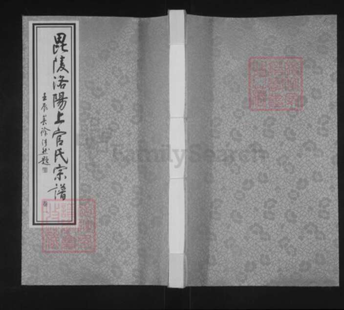 江苏省常州市武进县洛阳镇上官氏宝善堂族谱-毘陵洛阳上官氏宗谱.pdf电子版缩略图