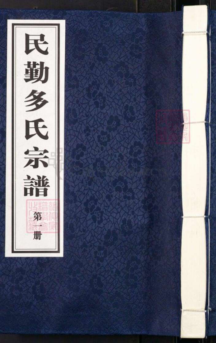 甘肃省武威民勤多氏族谱-民勤多氏宗谱.pdf电子版