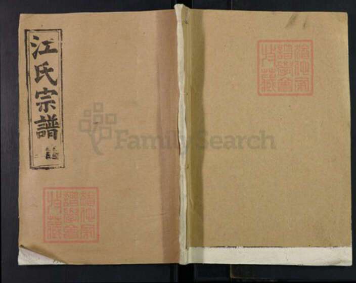 湖北省武汉市武昌区粮道街道江氏济阳堂族谱-江氏宗谱.pdf电子版缩略图