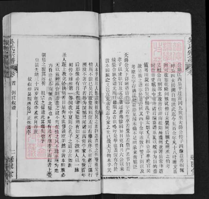 湖北省武汉市新洲区吴氏延陵堂族谱-吴氏支谱.pdf电子版预览图2