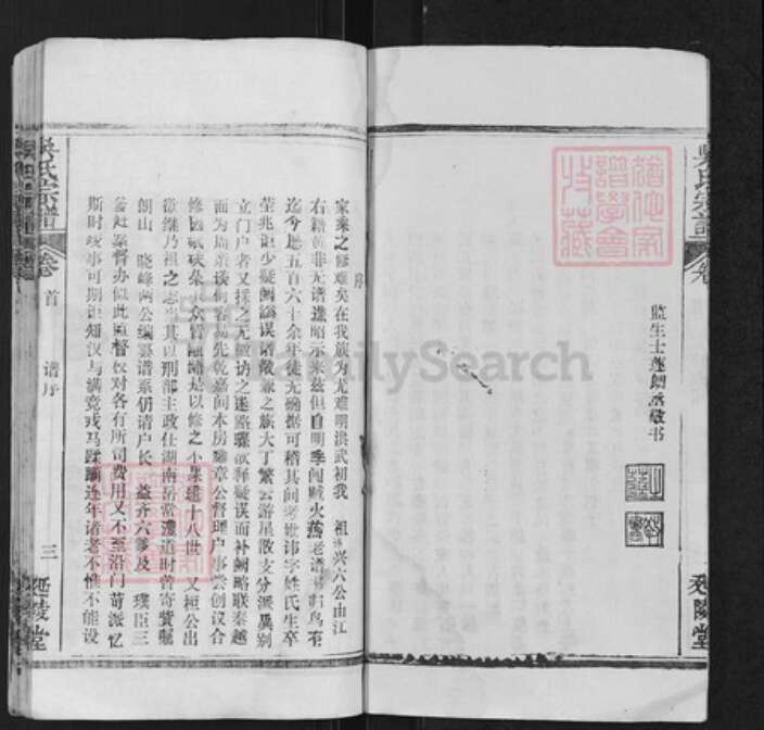 湖北省武汉市新洲区吴氏延陵堂族谱-吴氏支谱.pdf电子版预览图3