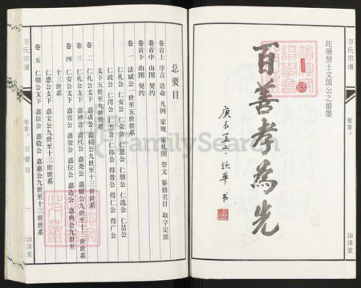 安徽省安庆市宜秀区方氏诒谋堂族谱-坨埂方氏宗谱.pdf电子版预览图3