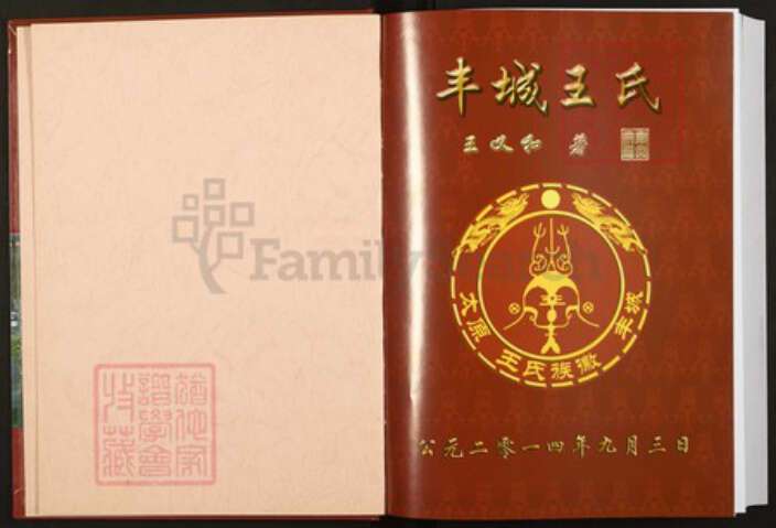 江西省宜春市丰城市王氏族谱-丰城王氏.pdf电子版预览图1