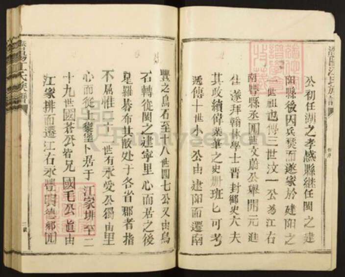 江西省鹰潭市贵溪市江氏族谱-济阳江氏族谱.pdf电子版预览图2